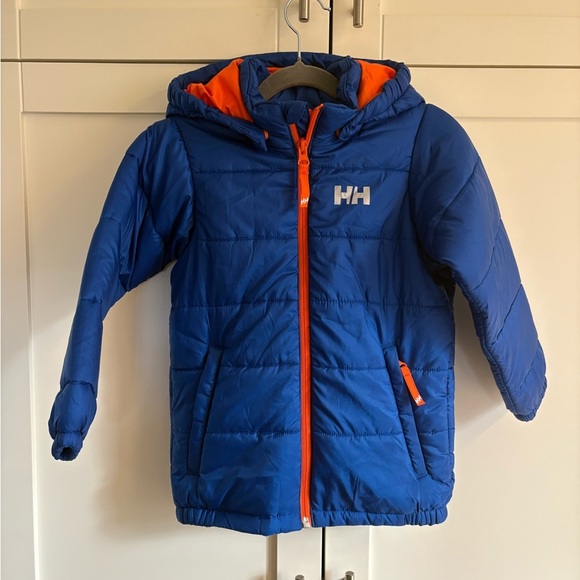 Helly Hansen Other - Helly Hansen Helly Hansen Kid's Arctic Puffy Jacket | Blue Orange